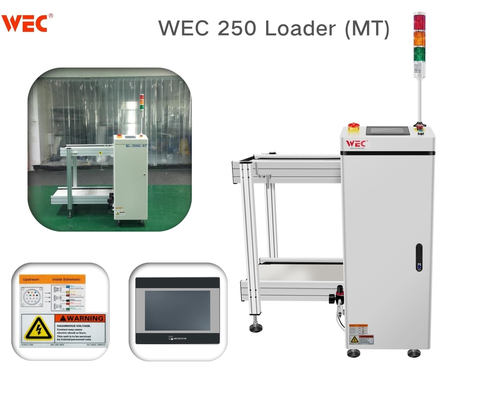 WEINVIEW Touch Screen Automatic PCB Loader Machine Standard SMEMA
