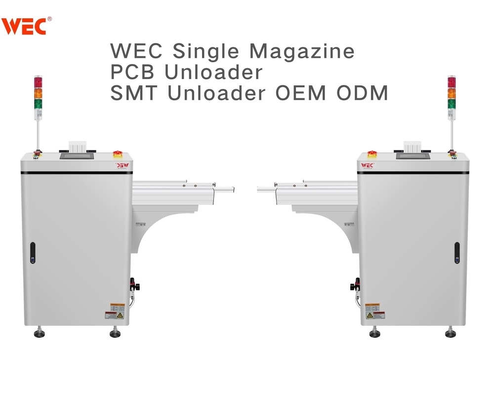 WEC Single Magazine PCB Unloader SMT Unloader OEM ODM